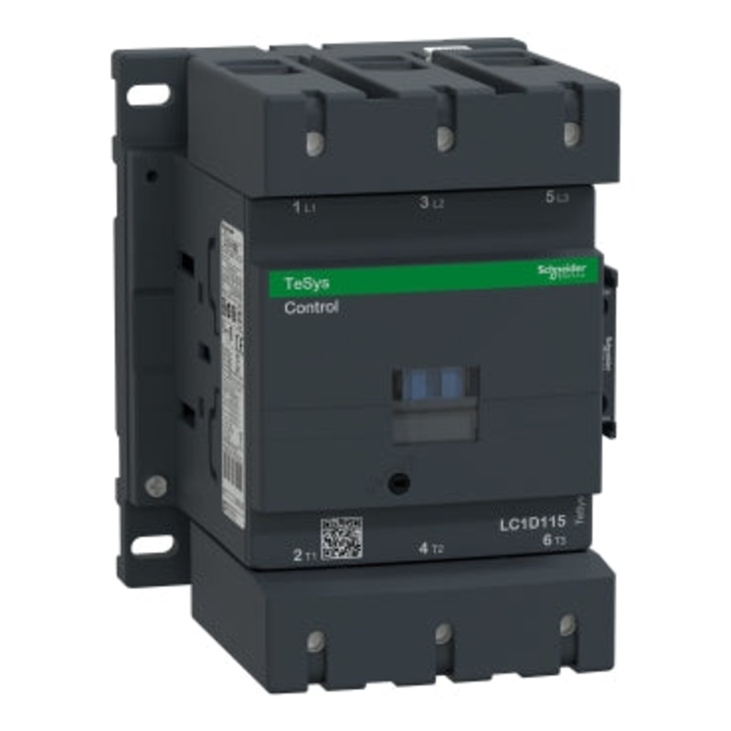 TeSys D contactor 3P AC3 115A 24V DC coil