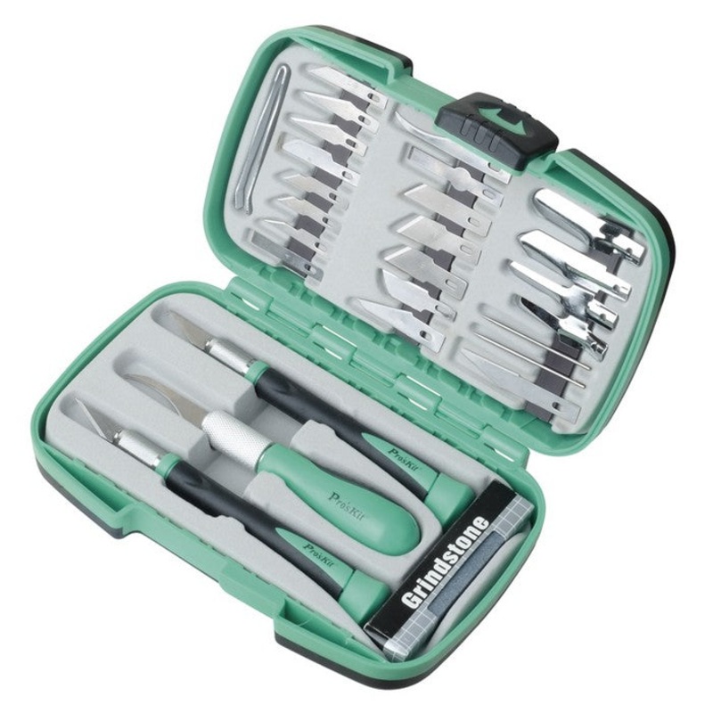 30 Pcs Deluxe Hobby Knife Kit