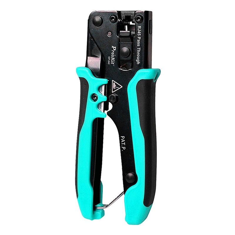 ProsKit CP-342 Wire Crimping Pliers 8P8C RJ45 Perforated Crystal Head Crimping Tool