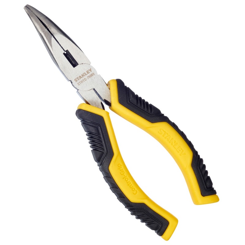 Stanley DYNAGRIP Long Bent Nose Pliers 150mm | STHT0-75065
