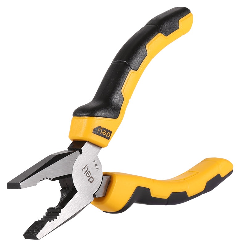 Deli Combination Pliers 6 Inch Yellow | EDL2006