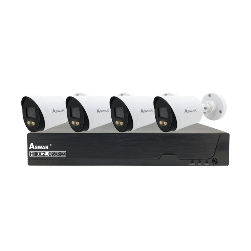CCTV System - 4 -5.0mp | AS-HDX5+KIT4A