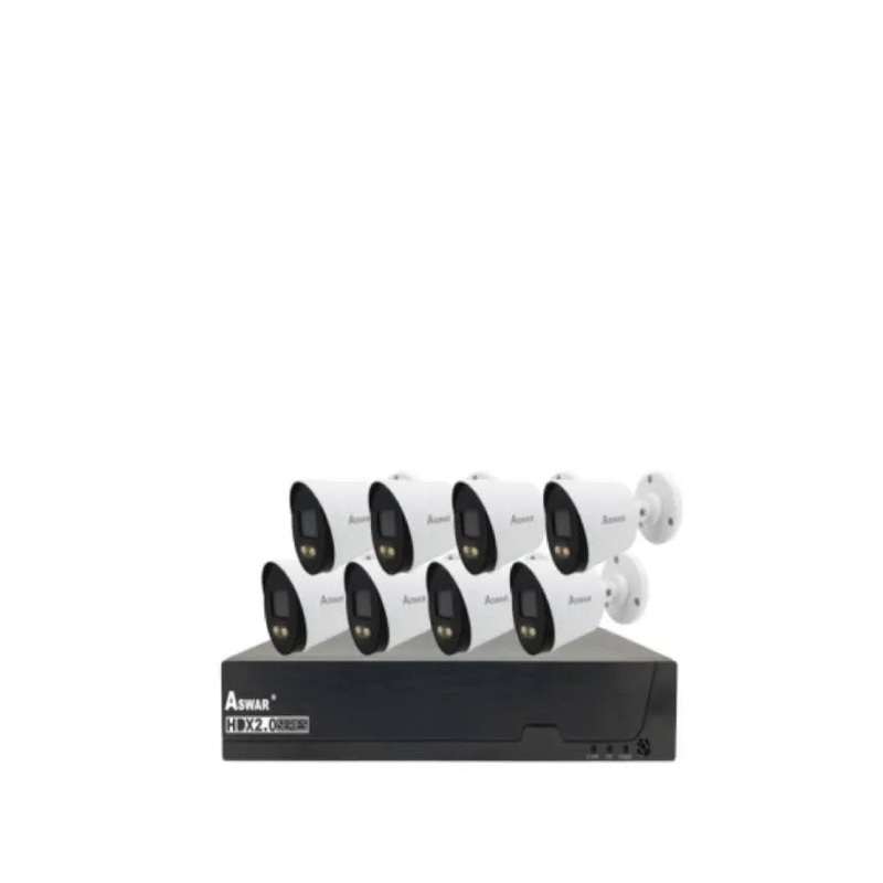 CCTV System - 8 | AS-HDX2+KIT8A