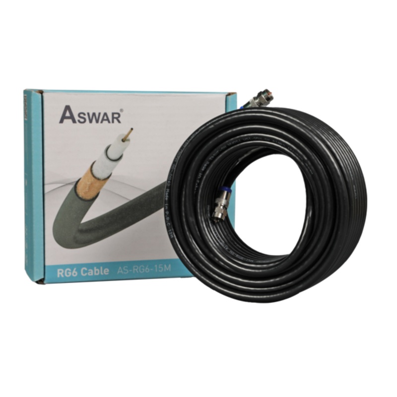 Coxell Cable Bracelets For Satellite - 20M | AS-RG6-20M