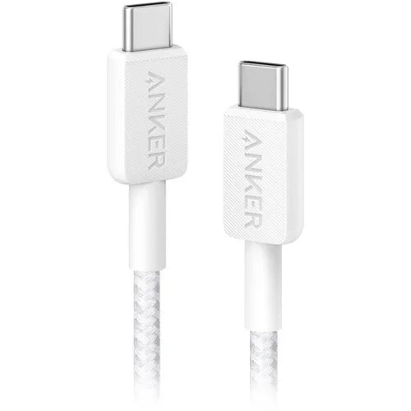 ANKER 322 Braided USB-C Cable White