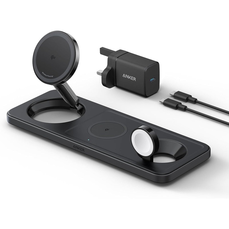 Anker MagGo Wireless Charging Pad 3-in-1