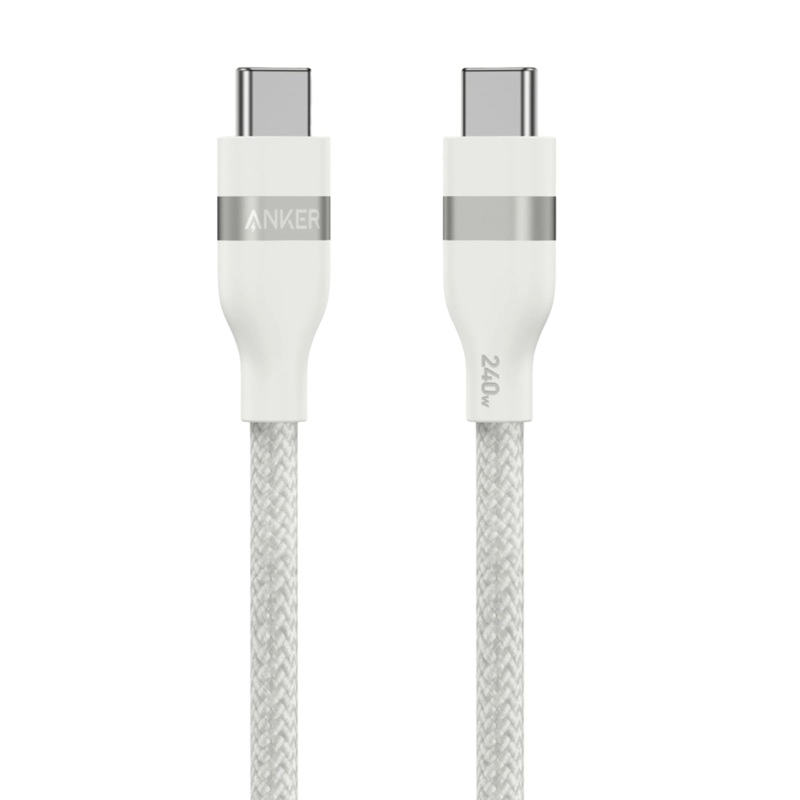 Anker USB-C to USB-C Cable 3ft 240W White