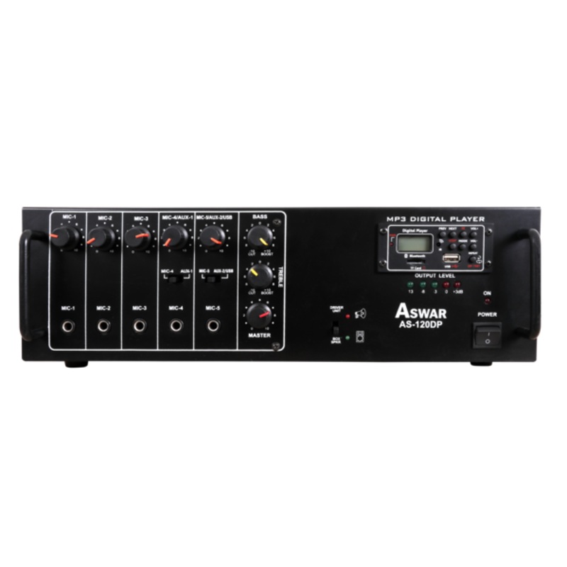 Amplifier one zone- 120W - Black | AS-120DP