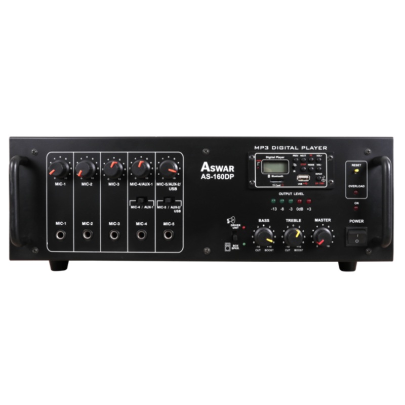 Amplifier one zone- 160W - Black | AS-160DP