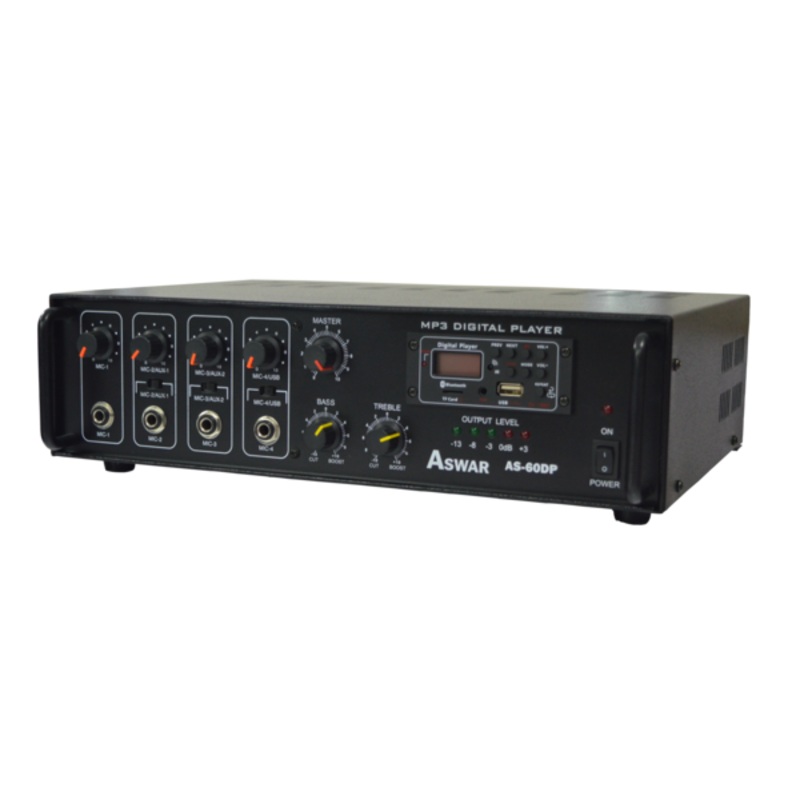 Amplifier one zone- 60W - Black | AS-60DP
