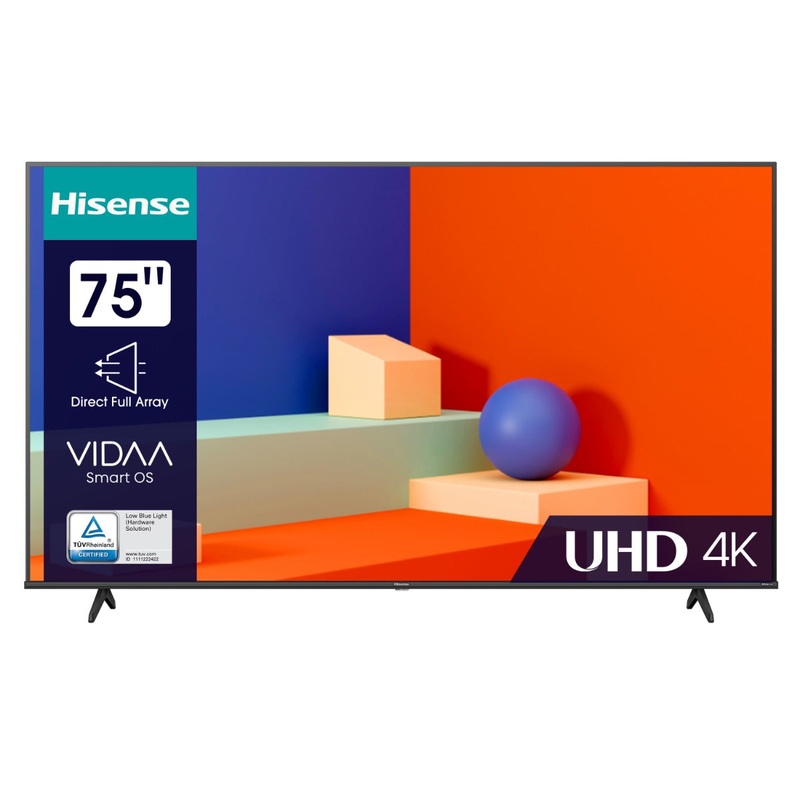 Hisense 75 Inch TV 4K UHD Smart TV | 75A61K