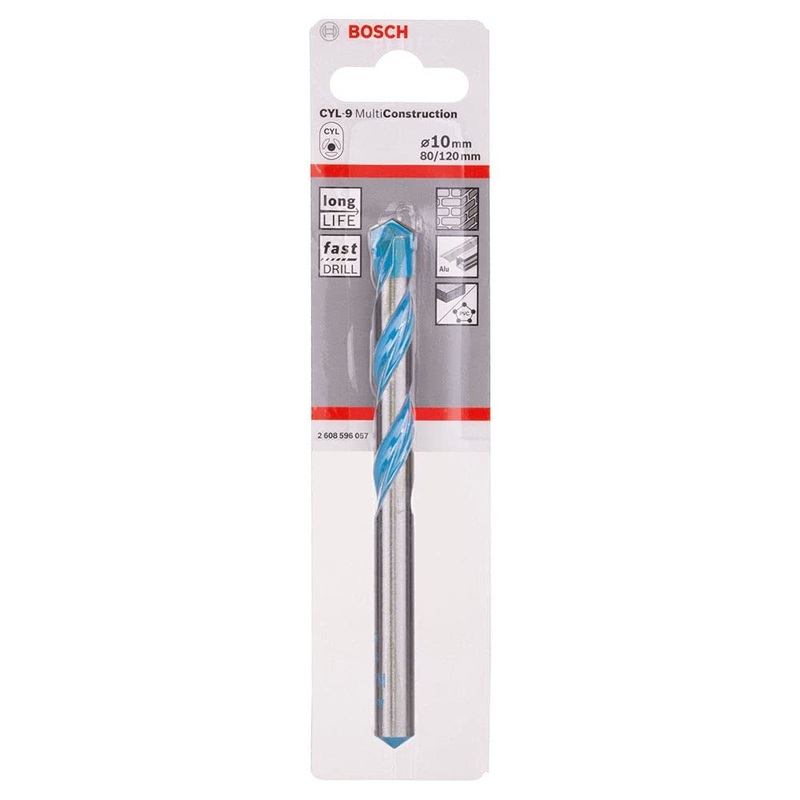 Bosch CYL-9 Multi Construction Drill Bit 10x120mm | 2608596057