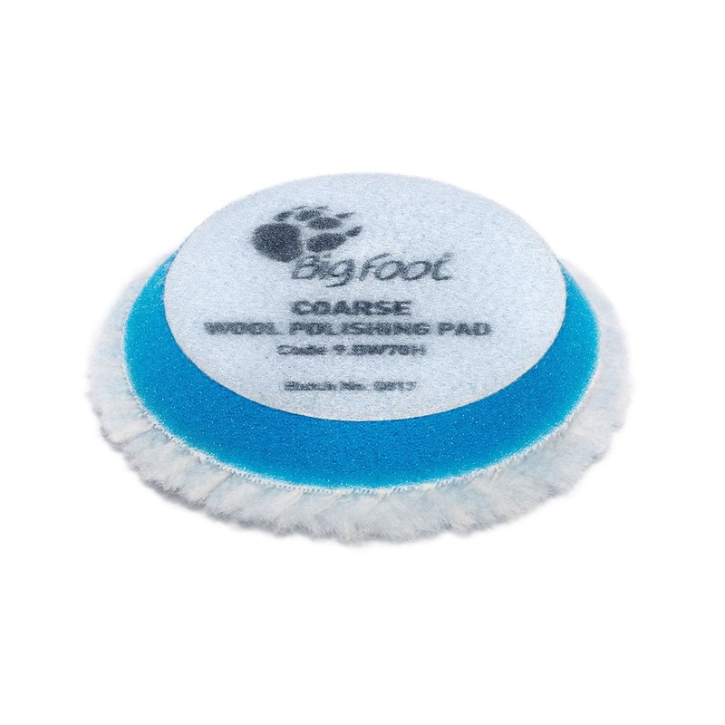 Coarse Blue Wool Polishing Pads-50-65 mm