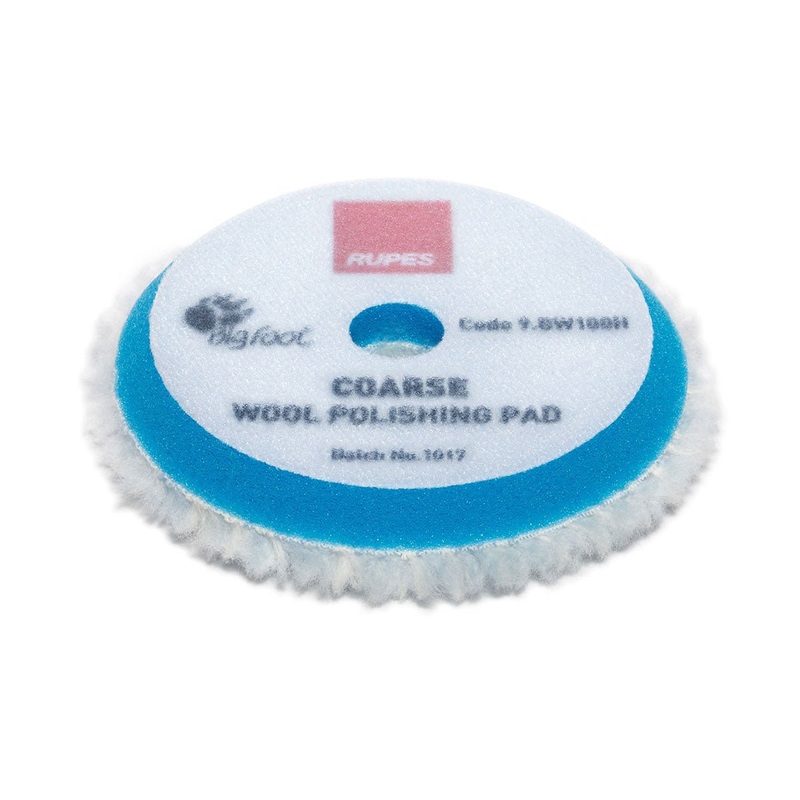 Coarse Blue Wool Polishing Pads-80-90 mm