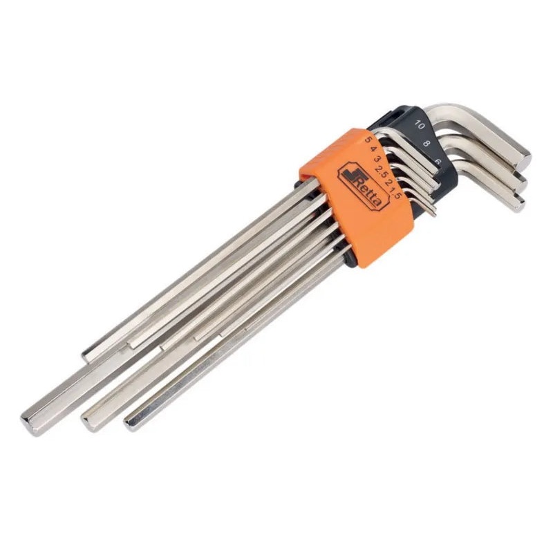 Extra Long Hex Key Set 9 pcs | RAT0902
