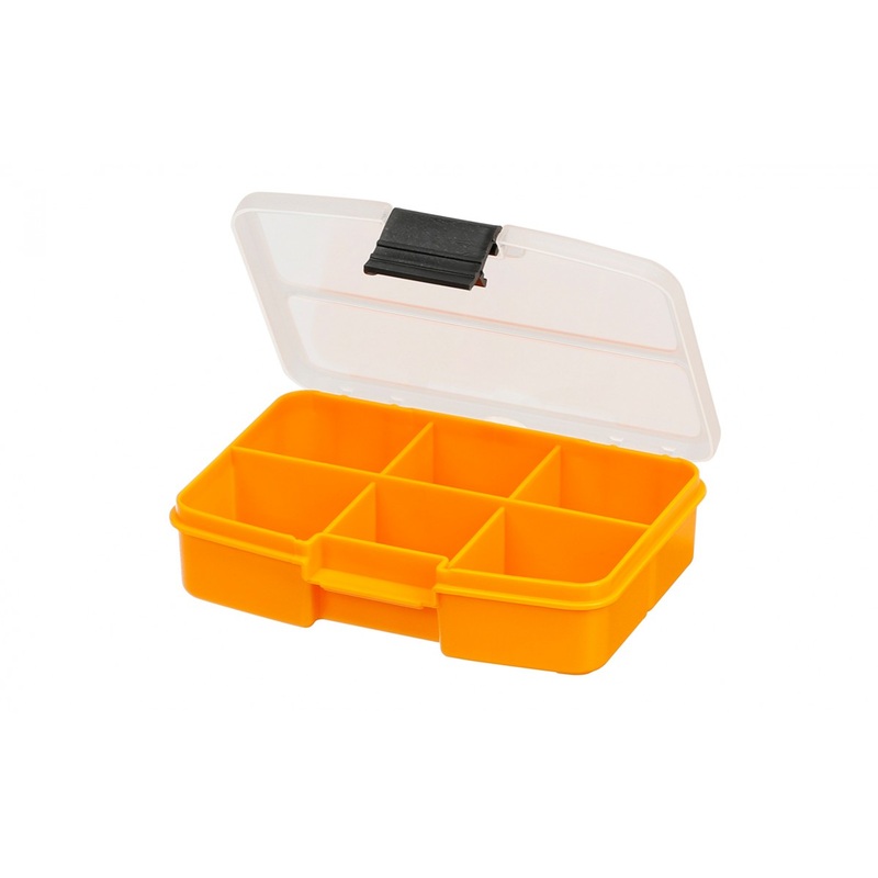 Compact Mano ORG-5 Organizer Box - 6-Slot Small Parts Storage