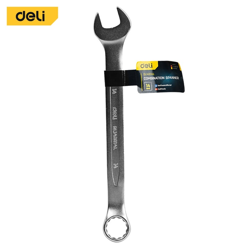 Deli Tools Combination Spanner 14mm | EDL140014L