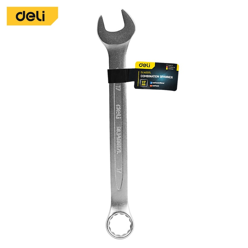 Deli Tools Combination Spanner 17mm | EDL140017L