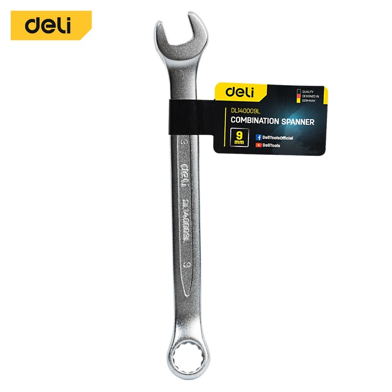 Deli Tools Combination Spanner 9mm | EDL140009L