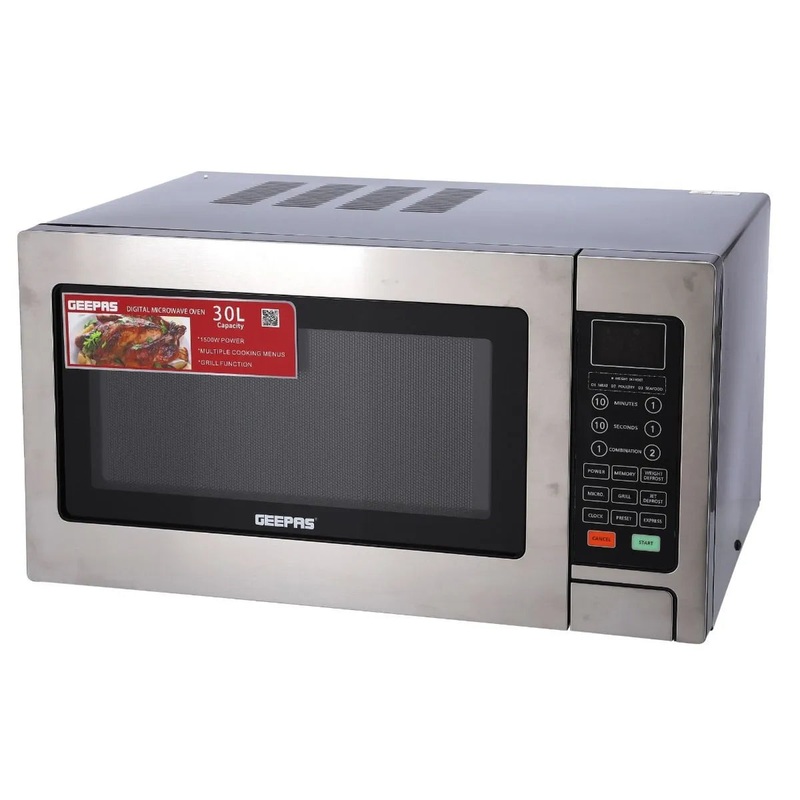 Geepas 30L Digital Microwave Oven with Grill | GMO1897