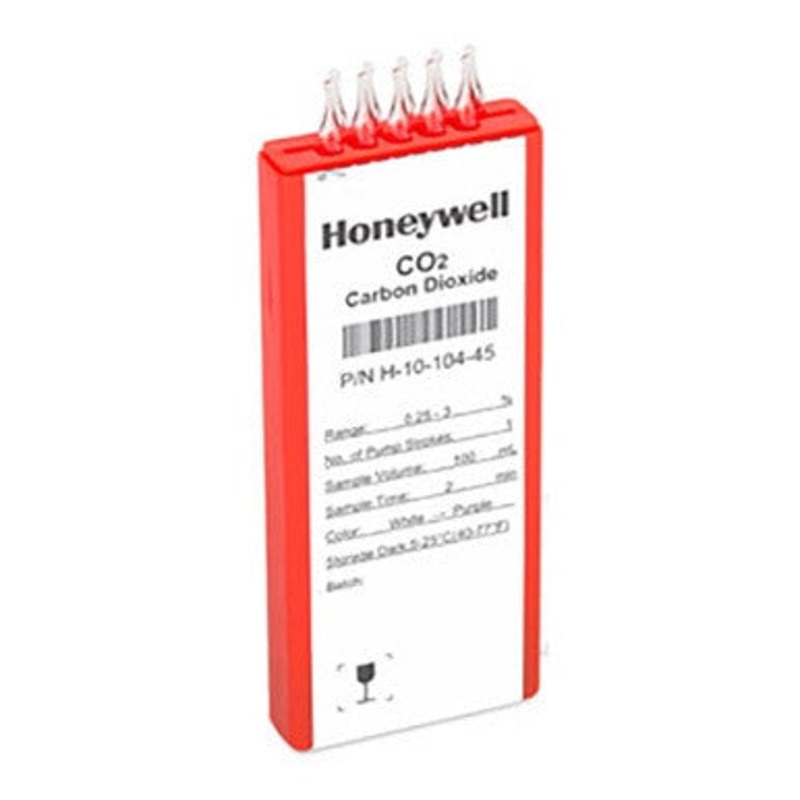 Honeywell Carbon Dioxide 0.25 - 3% Tubes (10/Box) | H-10-104-45