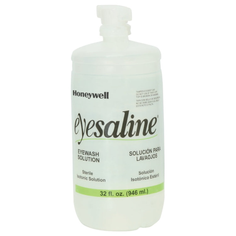 Honeywell Eyesaline Eyewash Bottles - 32 oz | 32-000455-0000