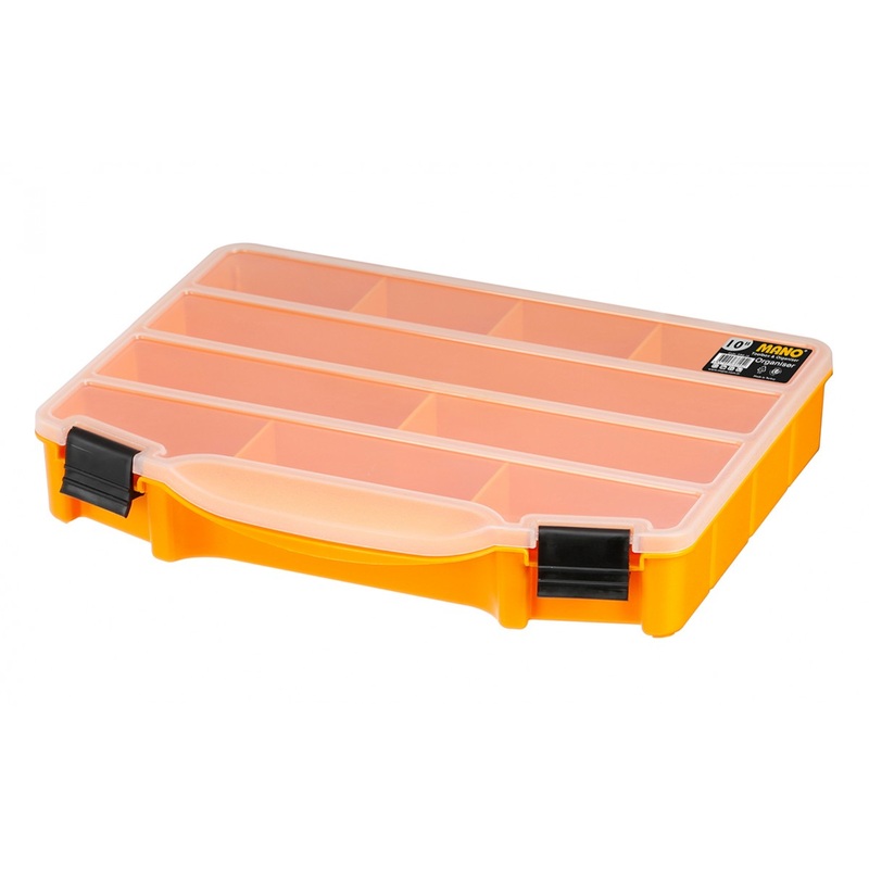 Mano ORG-10 Organizer | Spacious 10-Slot Storage for Small Parts