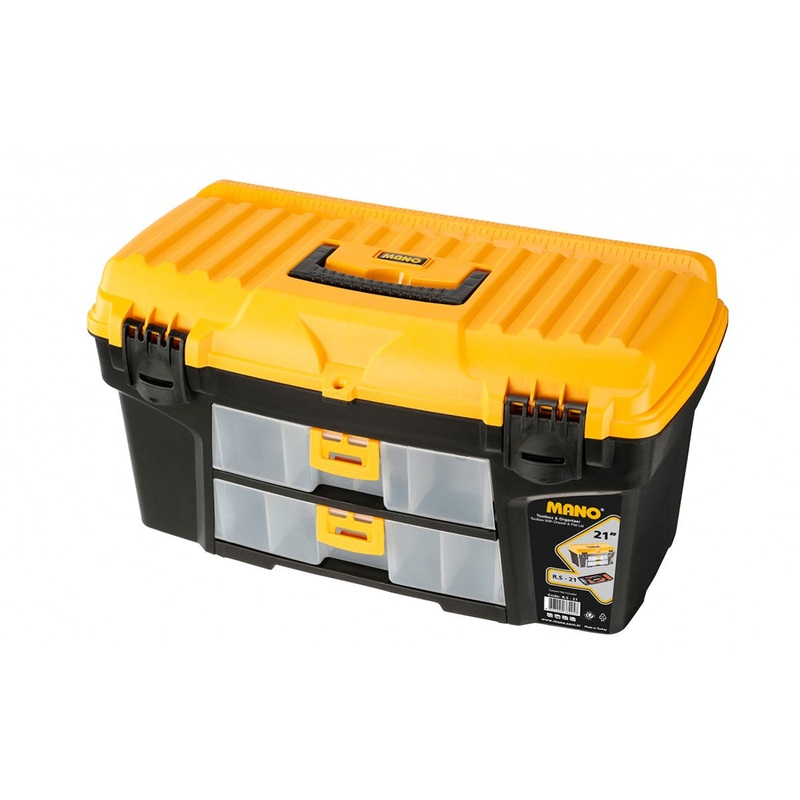 MANO R.S-21 Toolbox With Drawer & Flat Lid 21"