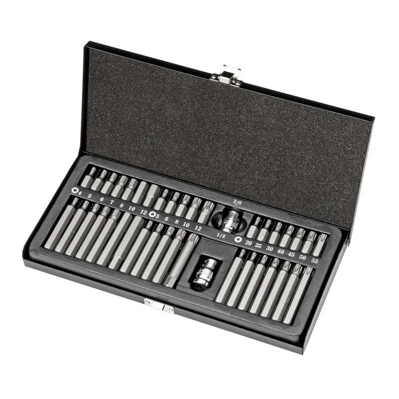 10 mm Torx/Hex/XZN Torx Bits Set 40 pcs | RTS0141