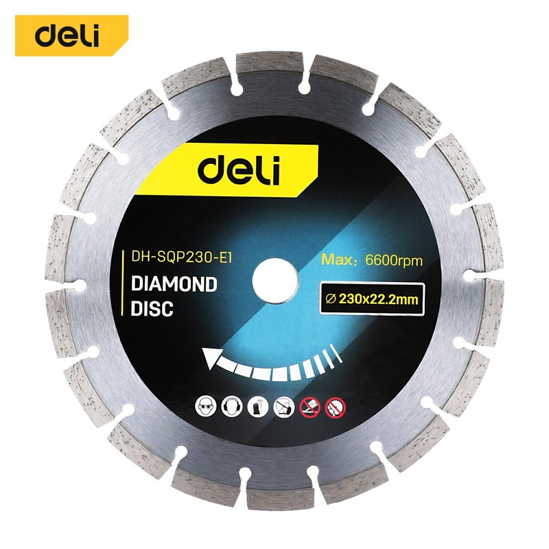 Deli Tools Diamond Disc 230mmx22.2mm | EDH-SQP230-E1
