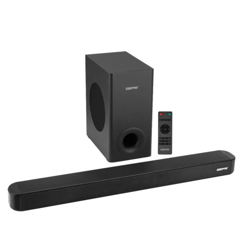 Geepas Wireless Sound Bar | 2.1 Channel Stereo System | GMS11173