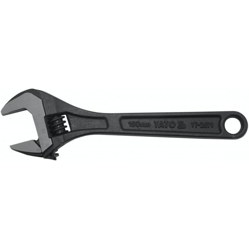 Yato Adjustable Wrench 6" Carbon Steel | YT-2071