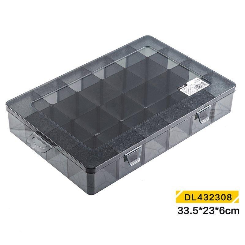 Deli Storage Box 335x230x60mm Black | DL432308