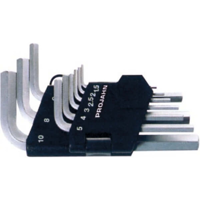 Hexagon key set 1,5-10mm 9pcs | 3601
