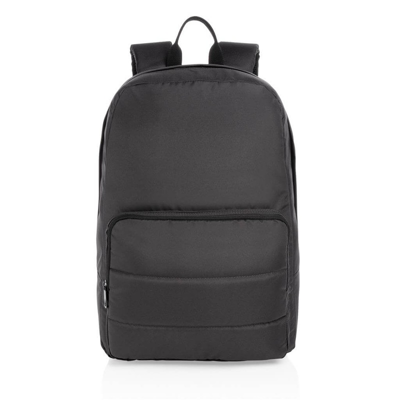 Impact AWARE RPET Basic 15.6" Laptop Backpack - Black