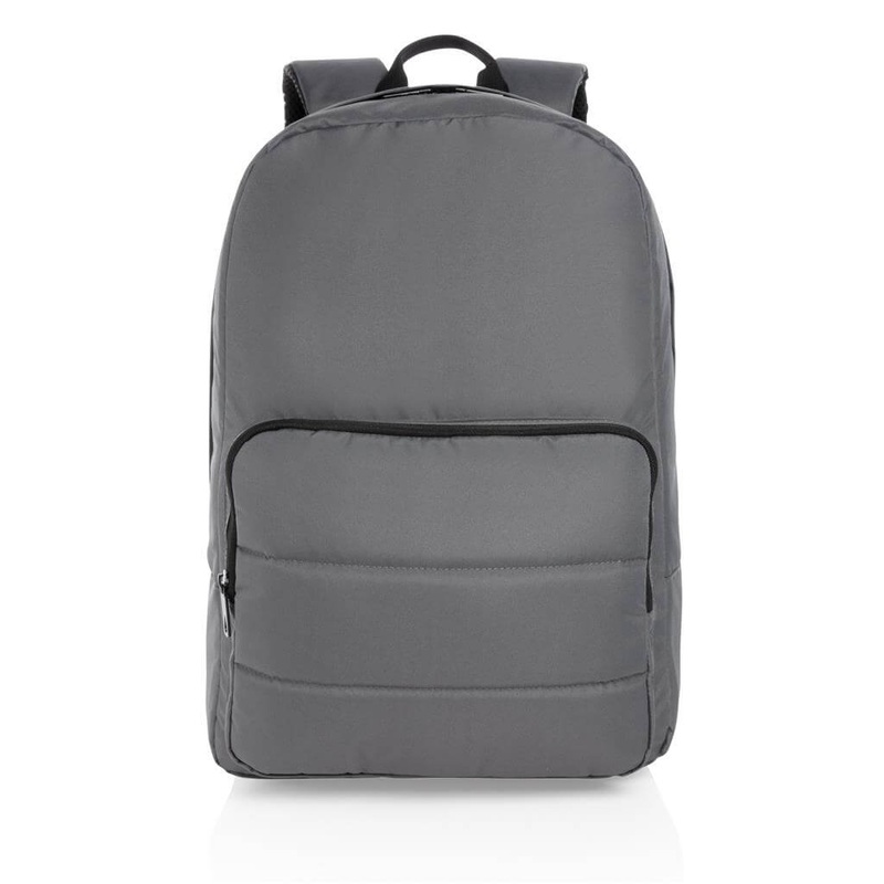 Impact AWARE RPET Basic 15.6" Laptop Backpack - Grey
