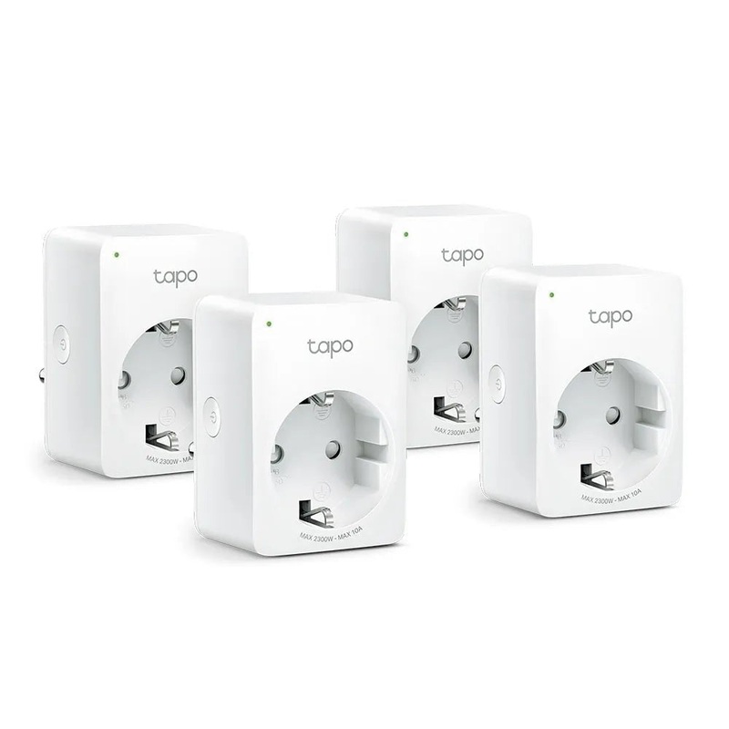 TP-Link Tapo Mini Smart Wi-Fi Plug | P100(4-Pack)