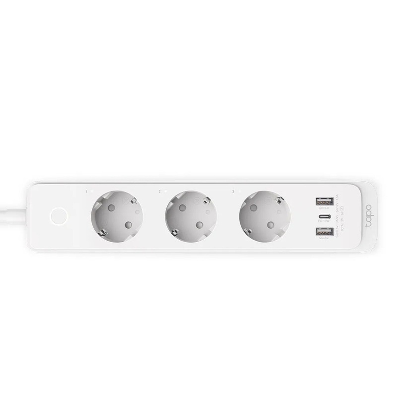 TP-Link Tapo Smart Wi-Fi Power Strip 3 Smart Outlets | P300