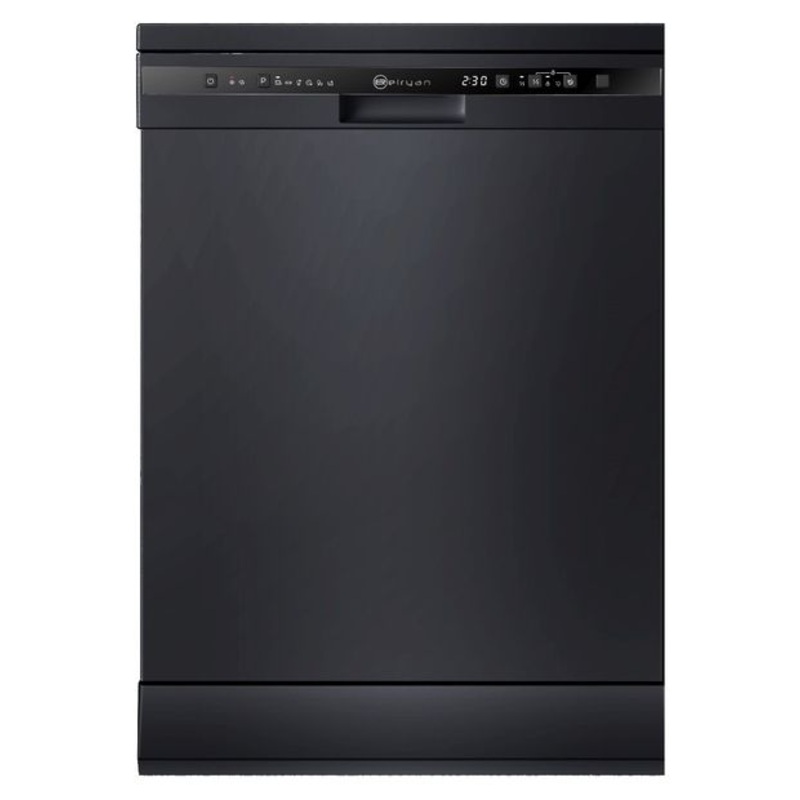 DW126DAB - 12 Sets - Dishwasher - Black