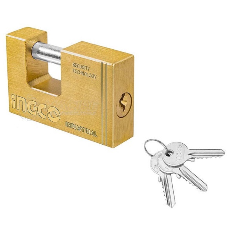 brass lock
