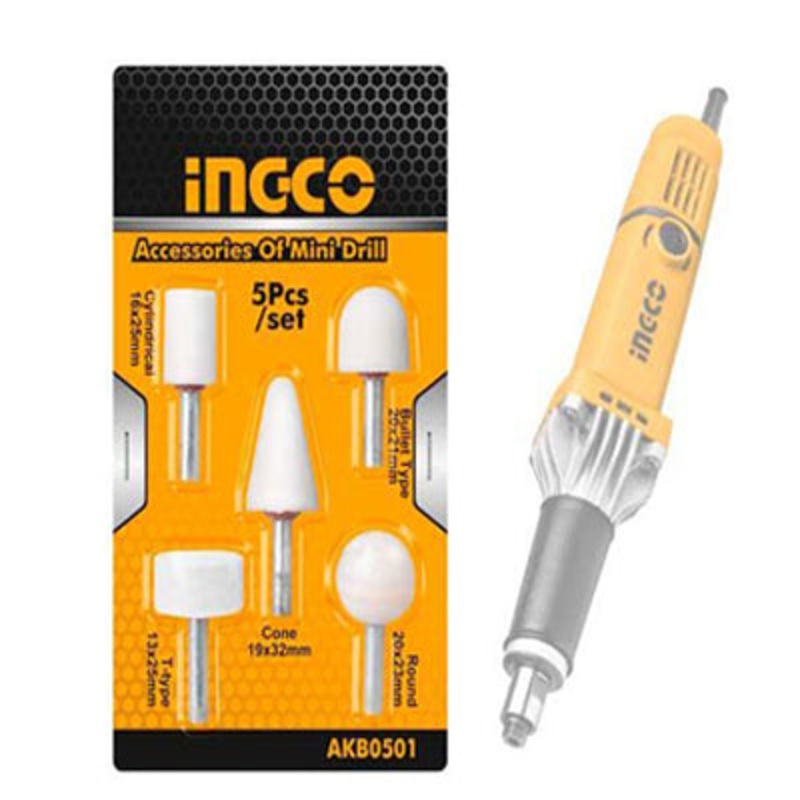 Bistriques Set For Die Grinder 5pcs