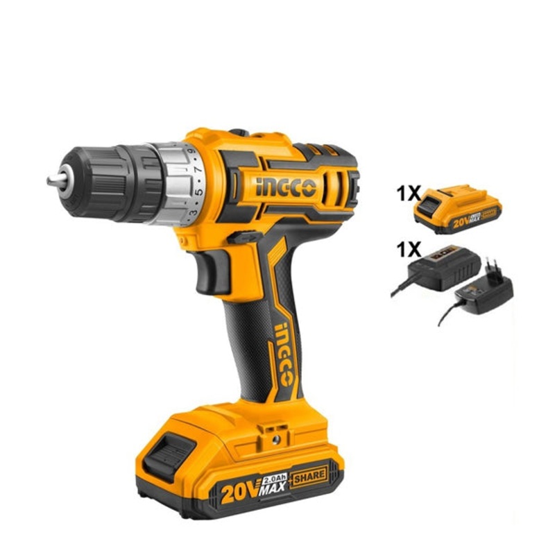 Lithium-Ion 20V Cordless Drill - CDLI20024