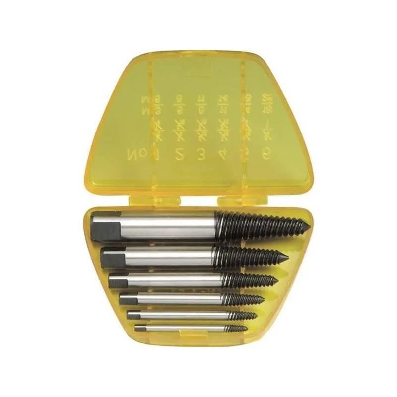 Screw extractors set 6 pcs | 3059