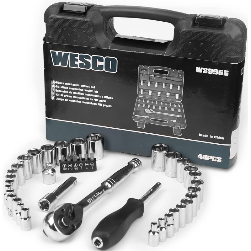 Socket Set - 40-Piece
