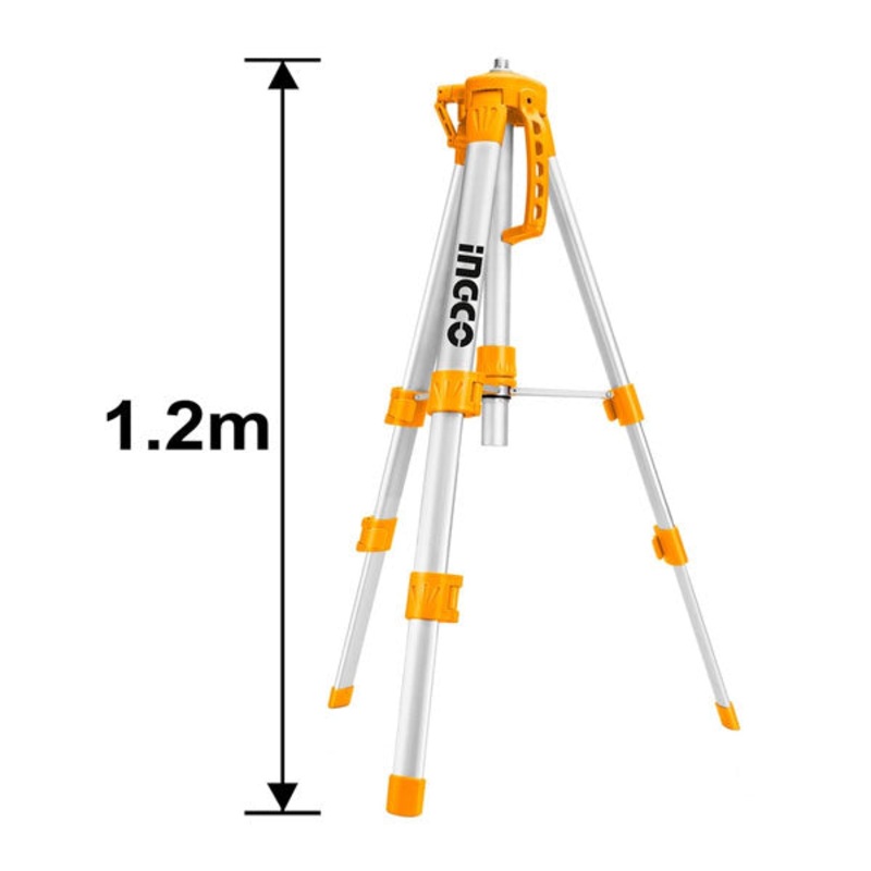 INGCO Aluminum Tripod for Laser Levels 120cm HLLT01152