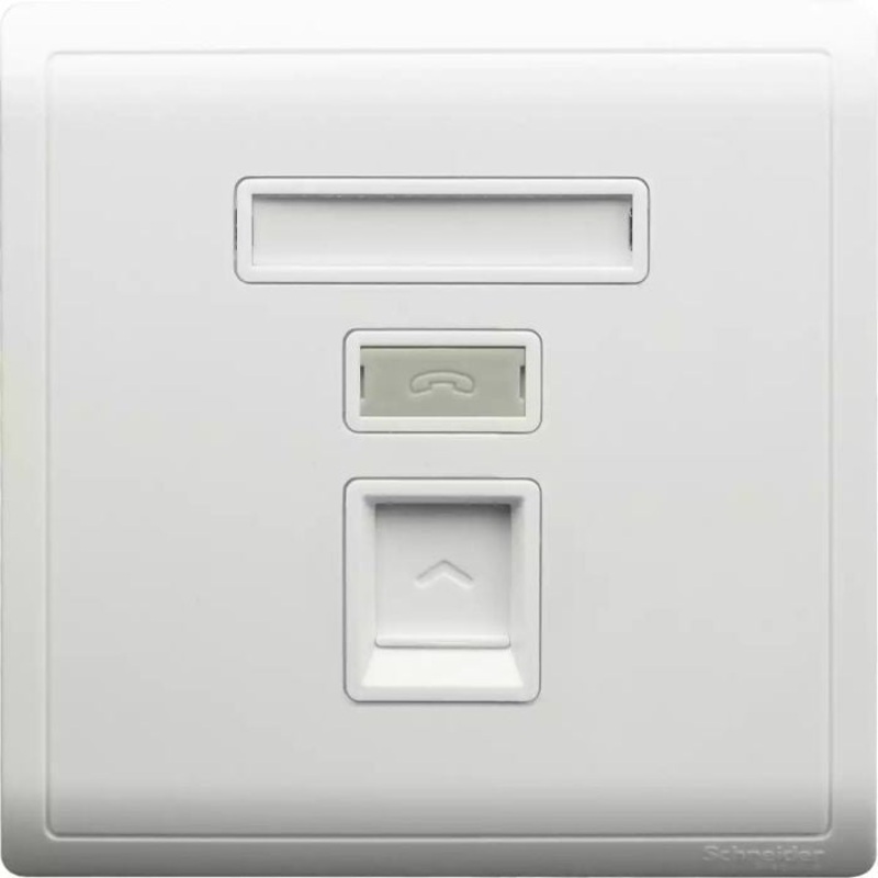 Schneider 1G RJ45 Data Socket Wine Gold