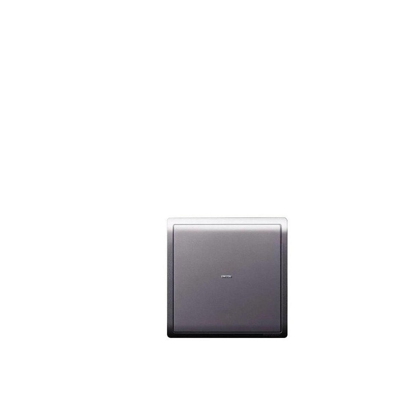 Schneider Pieno Matt Black 2G Blank Plate