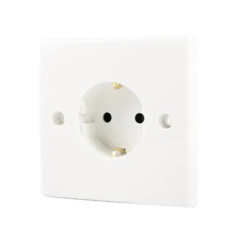Schneider S-Classic Schuko Socket White