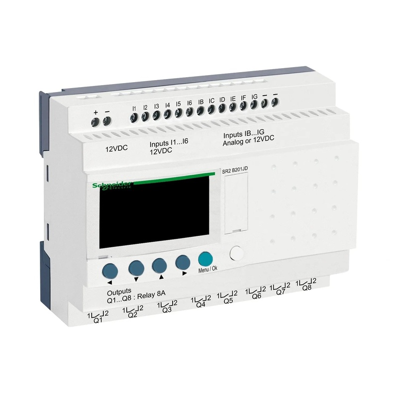 Zelio Logic Smart Relay 20 I/O 12VDC