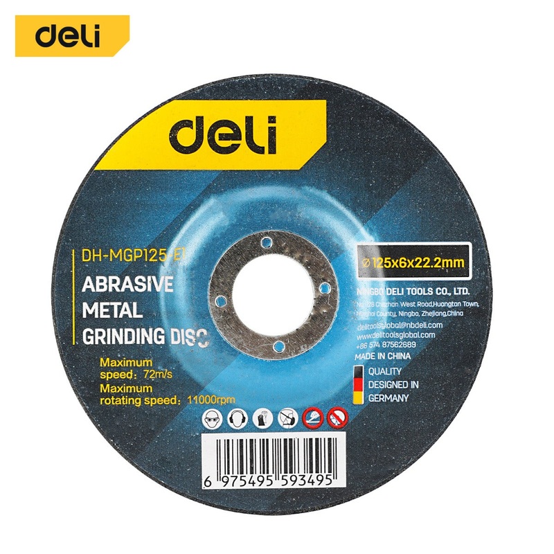 Deli Abrasive Metal Grinding Disc 125mm | DH-MGP125- E1